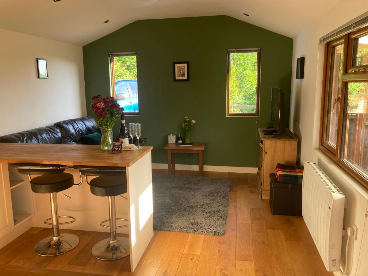 Cabin Pren , Darowen , Machynlleth Lägenhet Exteriör bild