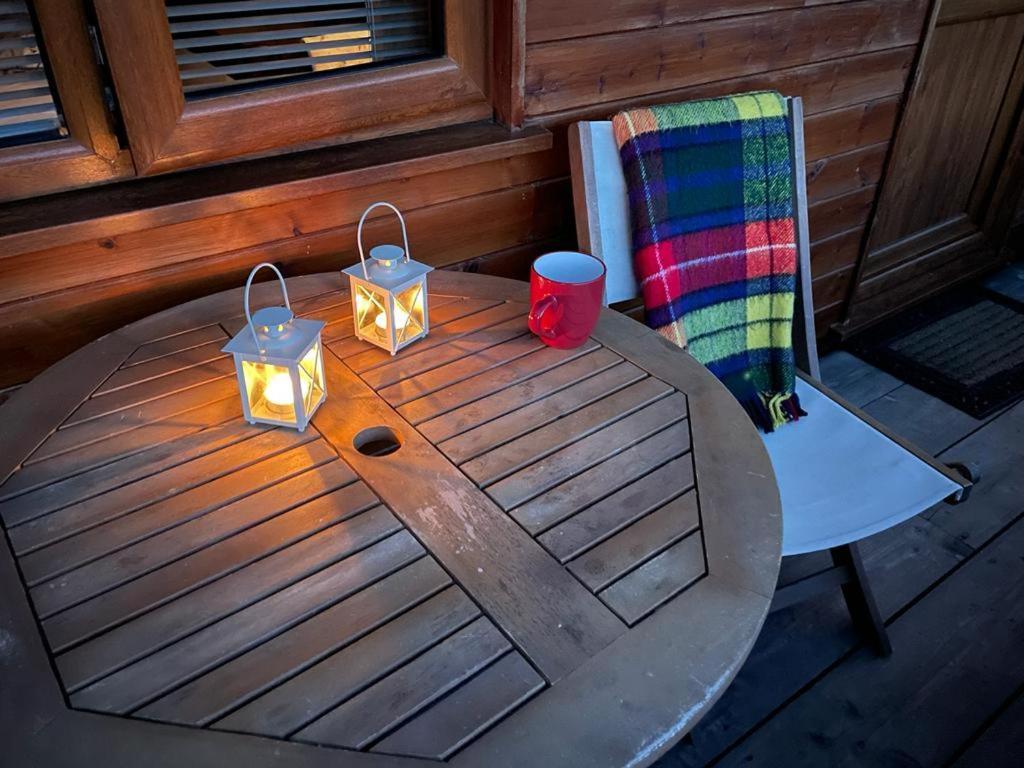 Cabin Pren , Darowen , Machynlleth Lägenhet Exteriör bild