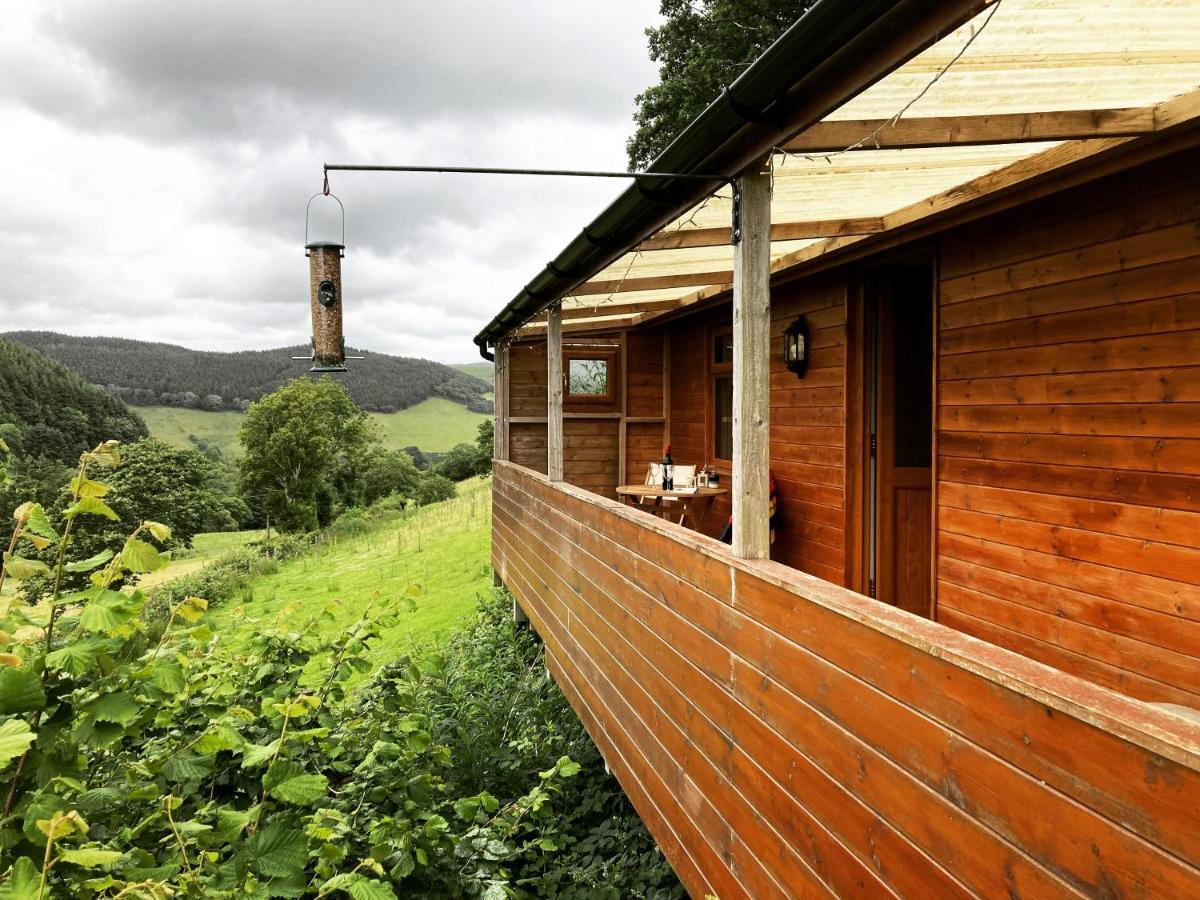Cabin Pren , Darowen , Machynlleth Lägenhet Exteriör bild