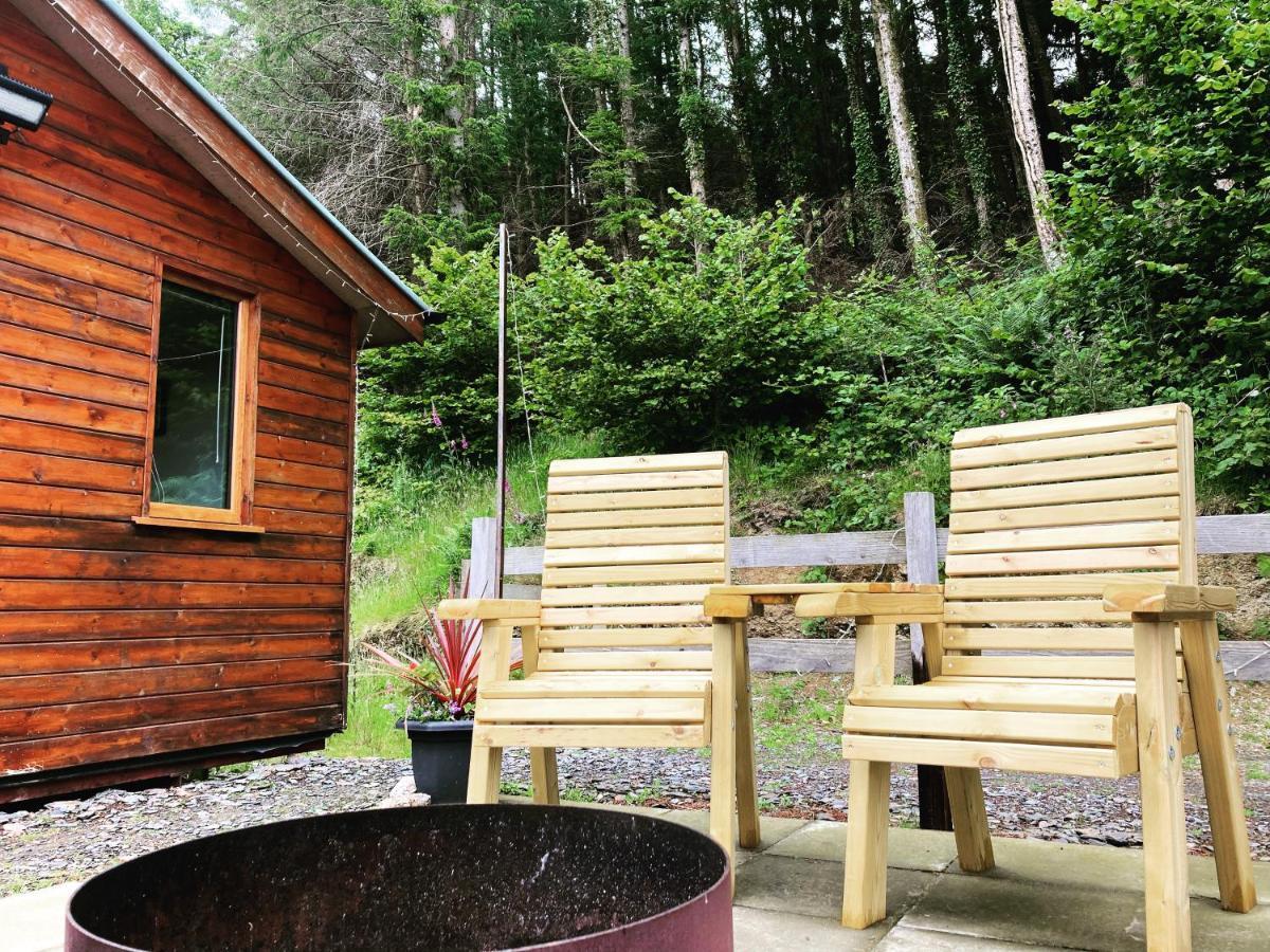 Cabin Pren , Darowen , Machynlleth Lägenhet Exteriör bild